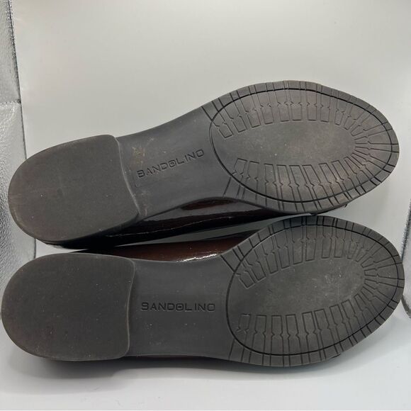 Bandoline brown buckle Loafer shoes 7 - Picture 4 of 9